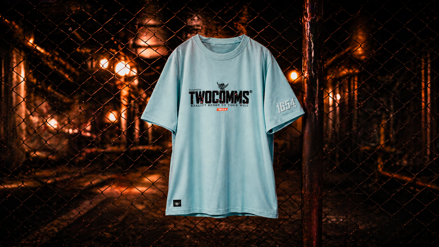 Футболка TWOCOMMS "Reality Bends": Ментол — головне фото товару TwoComms