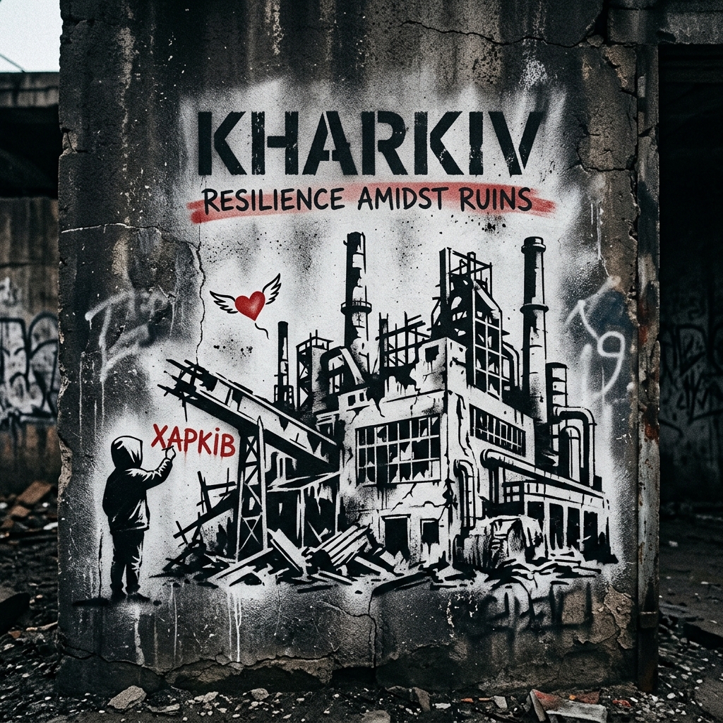 Харківський код TwoComms у принті про характер міста